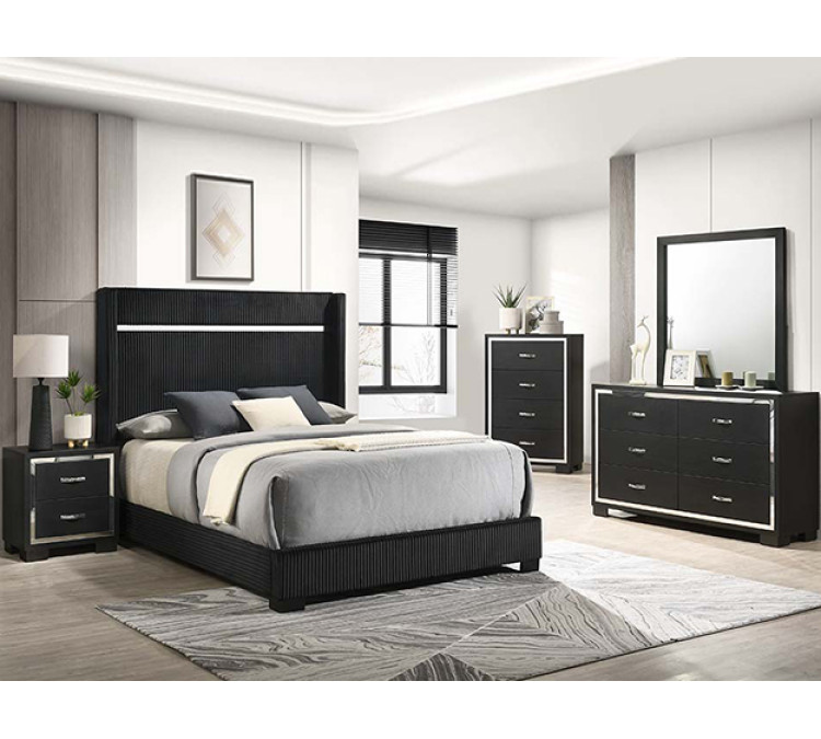 GENNRO BEDROOM GROUP - QUEEN
