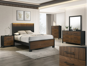 NEMY BEDROOM GROUP - QUEEN