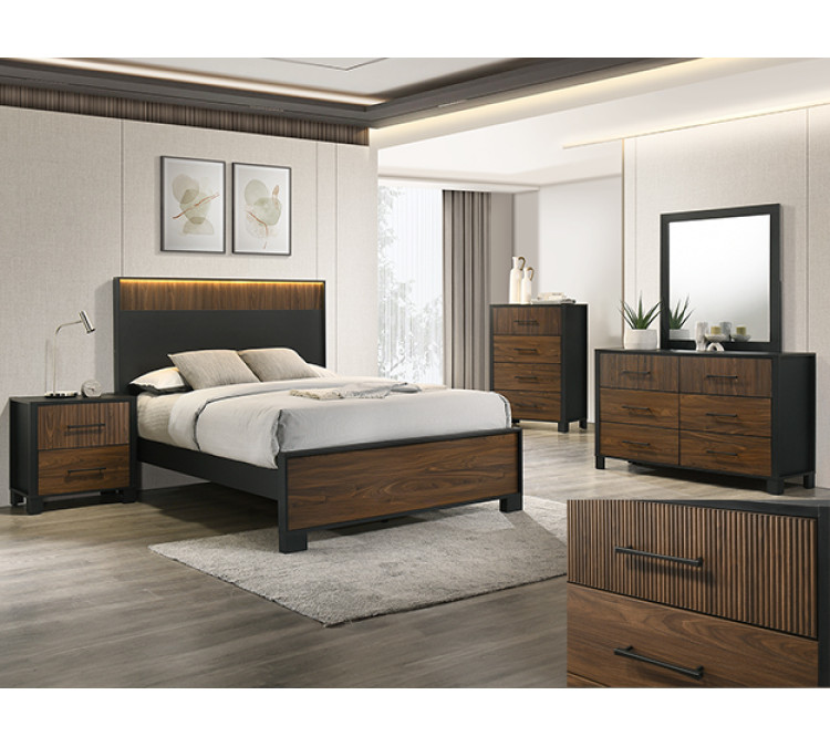 NEMY BEDROOM GROUP - QUEEN