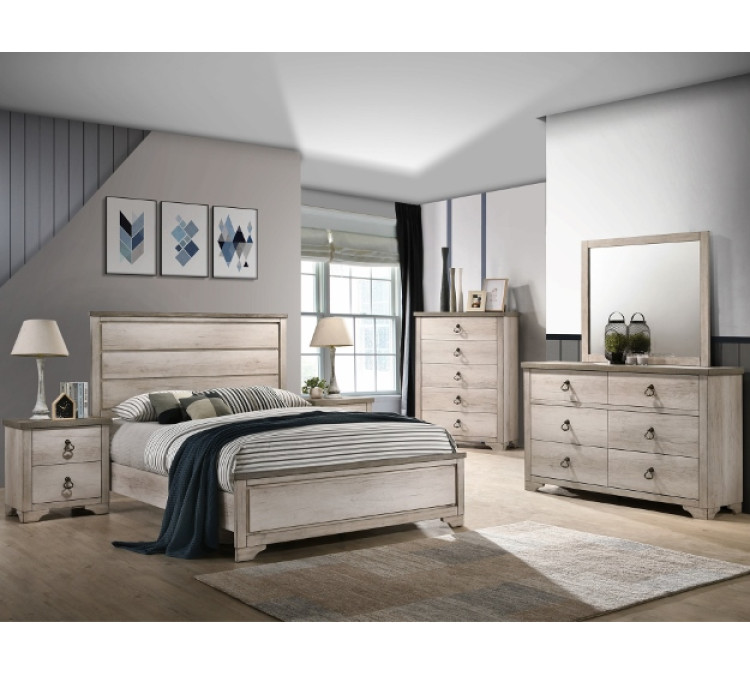 PATTERSON PANEL BEDROOM GROUP - QUEEN