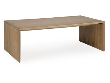 Ella Grove Coffee Table - Rich Brown