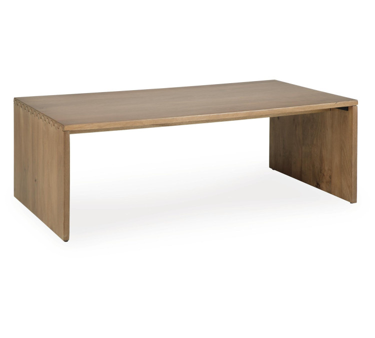 Ella Grove Coffee Table - Rich Brown