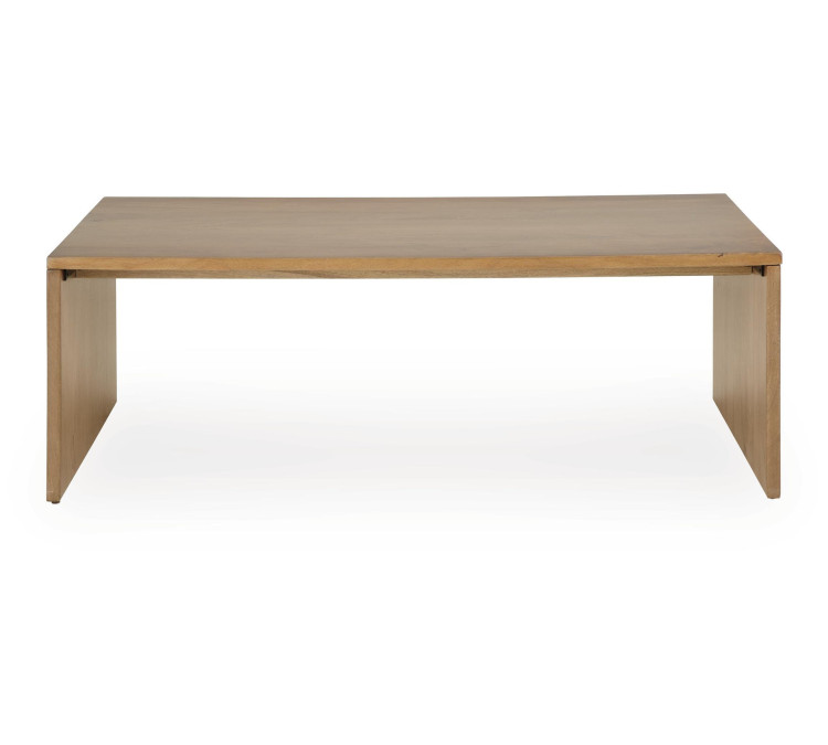 Ella Grove Coffee Table - Rich Brown