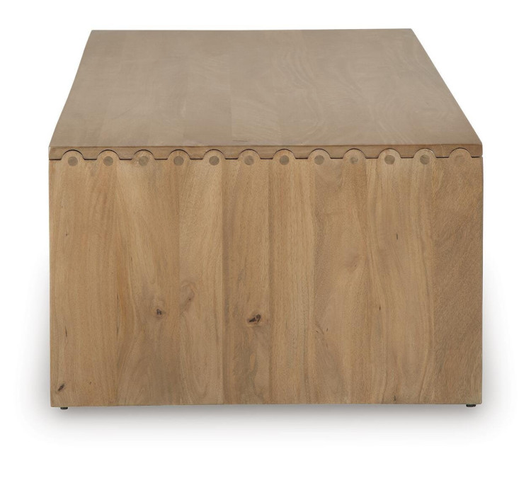 Ella Grove Coffee Table - Rich Brown
