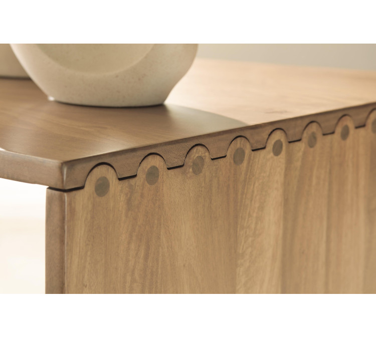 Ella Grove Coffee Table - Rich Brown