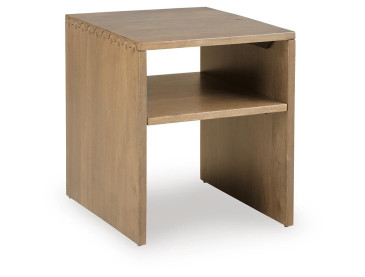 Ella Grove End Table - Rich Brown