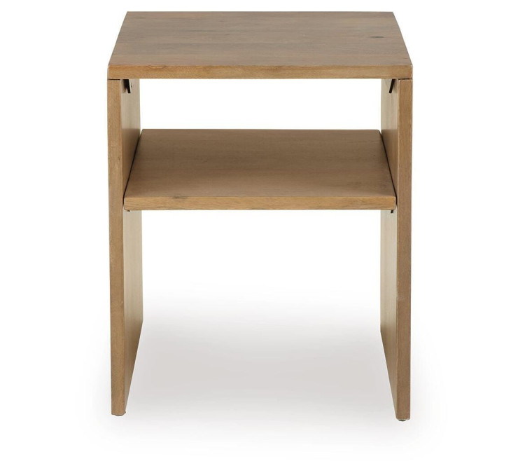 Ella Grove End Table - Rich Brown