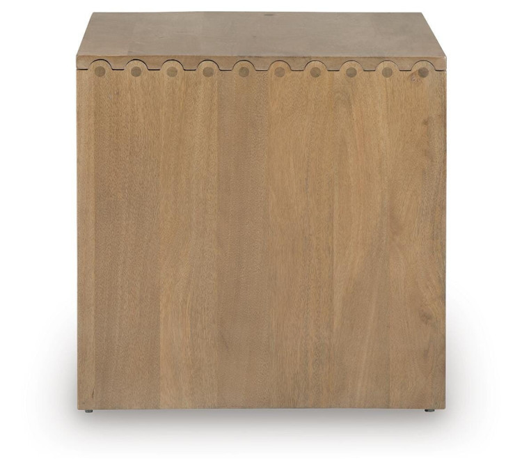 Ella Grove End Table - Rich Brown