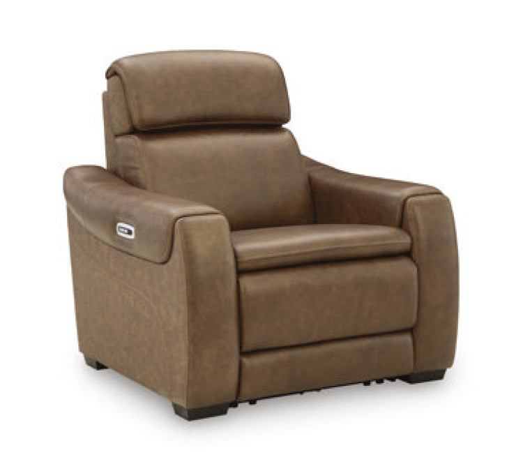 Crowell Power Recliner - Saddle
