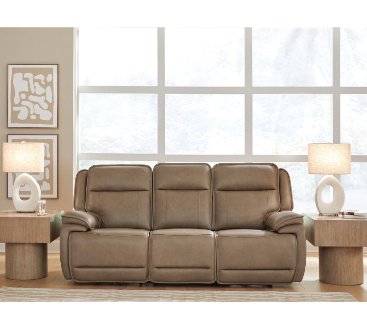 Malcesine Power Reclining Sofa - Sahara