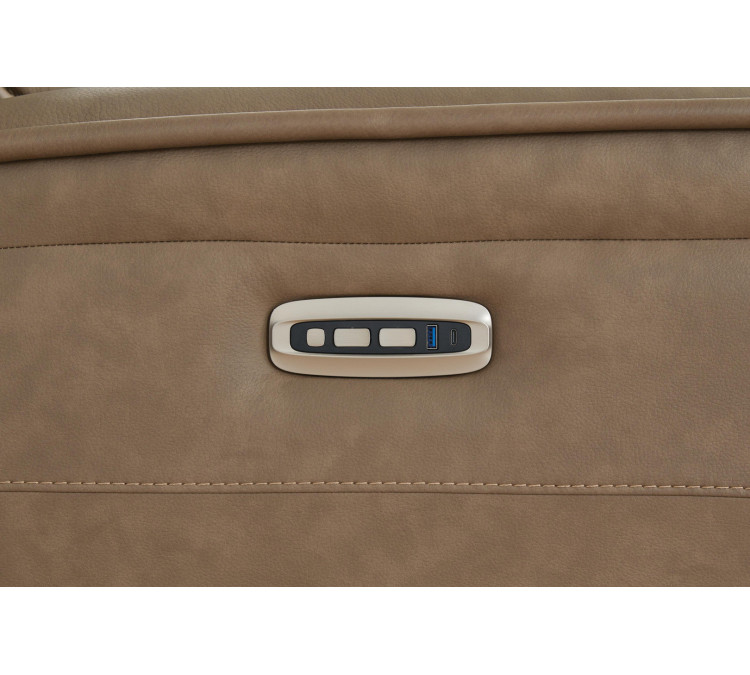Malcesine Power Reclining Sofa - Sahara