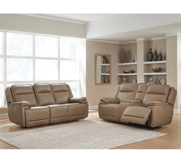 Malcesine Sofa and Loveseat - Sahara