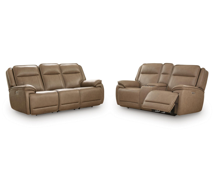 Malcesine Sofa and Loveseat - Sahara