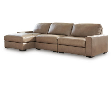 Veronella 3-Piece Sectional with Chaise - Sahara