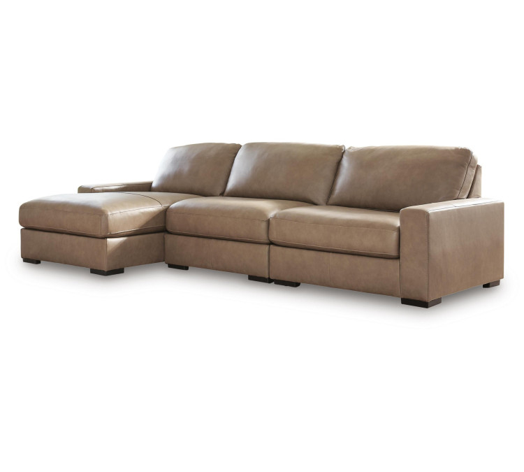 Veronella 3-Piece Sectional with Chaise - Sahara