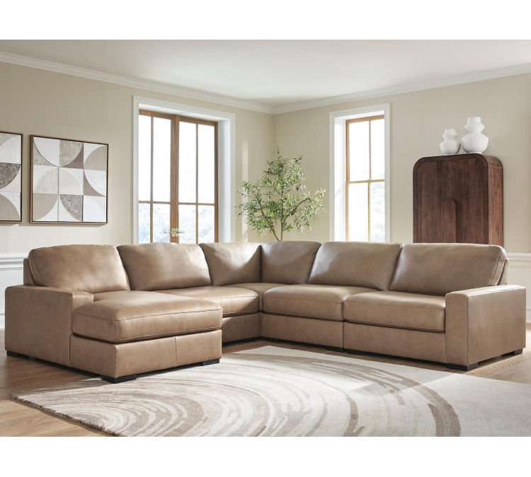 Veronella 5-Piece Sectional with Chaise - Sahara