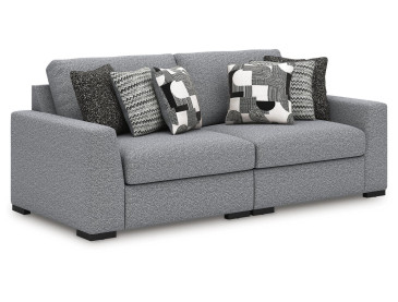 Bealton 2-Piece Sectional - Salt and Pepper