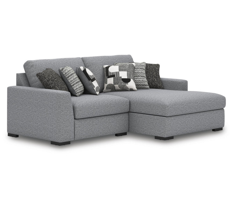 Bealton 2-Piece Sectional with Chaise - Salt and Pepper