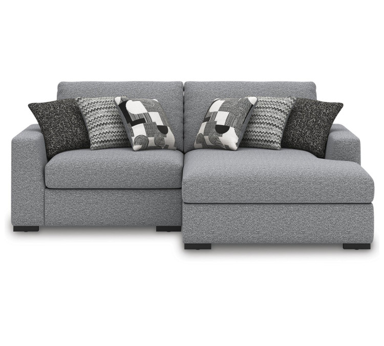 Bealton 2-Piece Sectional with Chaise - Salt and Pepper