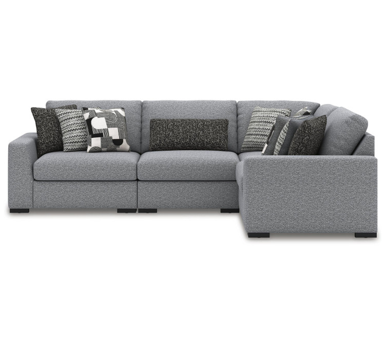 Bealton 4-Piece Sectional - Salt and Pepper
