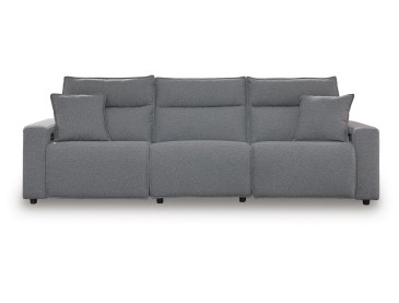 Modmax II 3-Piece Power Reclining Sectional - Salt and Pepper