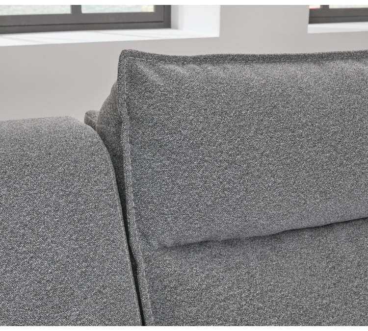 Modmax II 3-Piece Power Reclining Sectional with Audio Console - Salt and Pepper