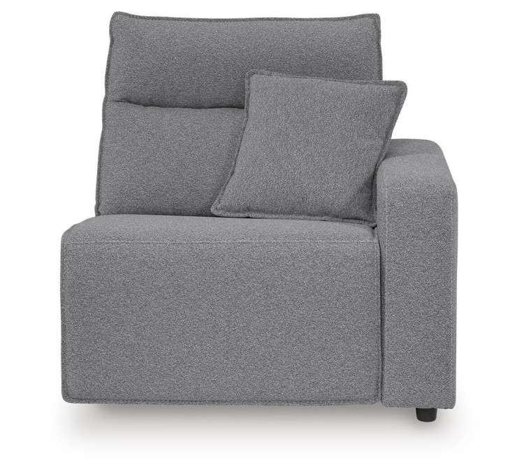 Modmax II 7-Piece Power Reclining Sectional with Audio Consoles - Salt and Pepper
