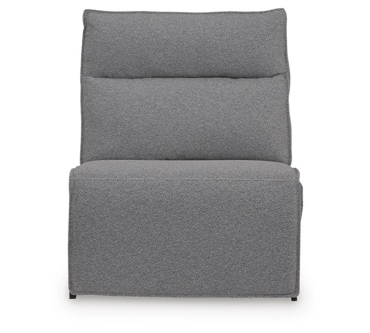 Modmax II 7-Piece Power Reclining Sectional with Audio Consoles - Salt and Pepper