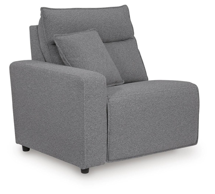 Modmax II 7-Piece Power Reclining Sectional with Audio Consoles - Salt and Pepper