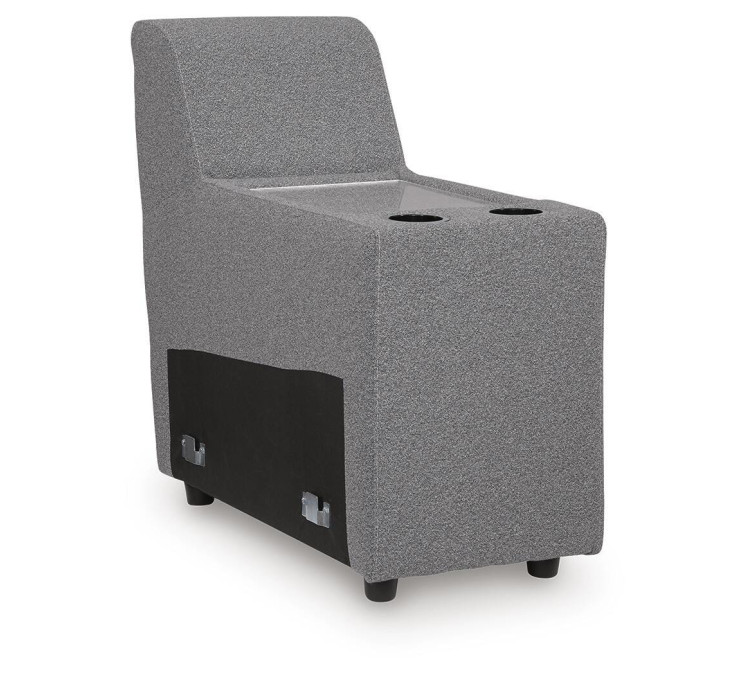 Modmax II 8-Piece Power Reclining Sectional with Console - Salt and Pepper