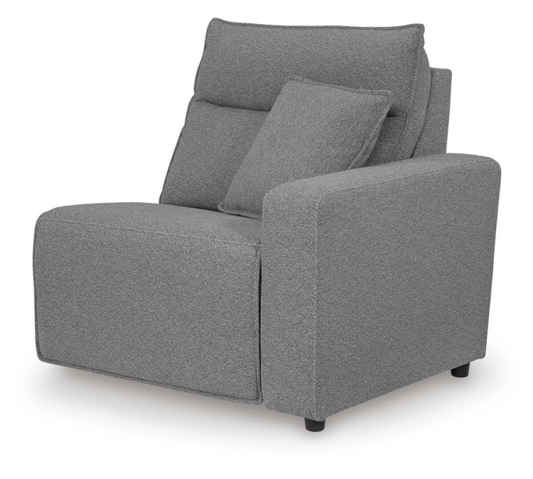 Modmax II 8-Piece Power Reclining Sectional with Console - Salt and Pepper