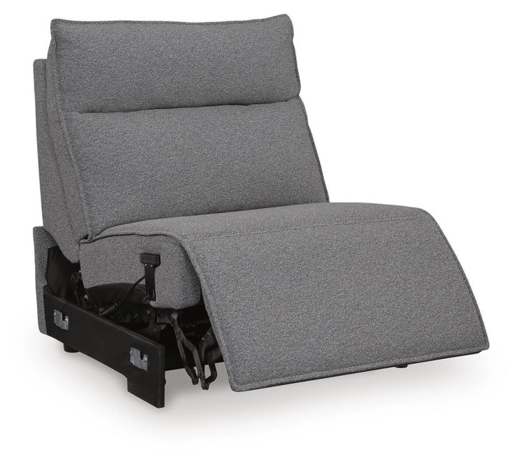 Modmax II 8-Piece Power Reclining Sectional with Console - Salt and Pepper