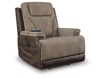 4Z-Serenity Zone Power Lift Recliner - Sand