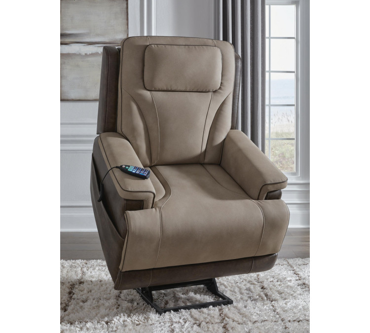 4Z-Serenity Zone Power Lift Recliner - Sand