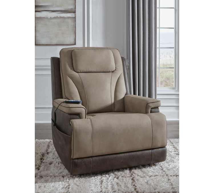 4Z-Serenity Zone Power Lift Recliner - Sand