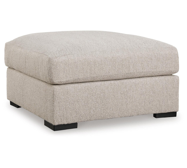 Ballyton Oversized Accent Ottoman - Sand