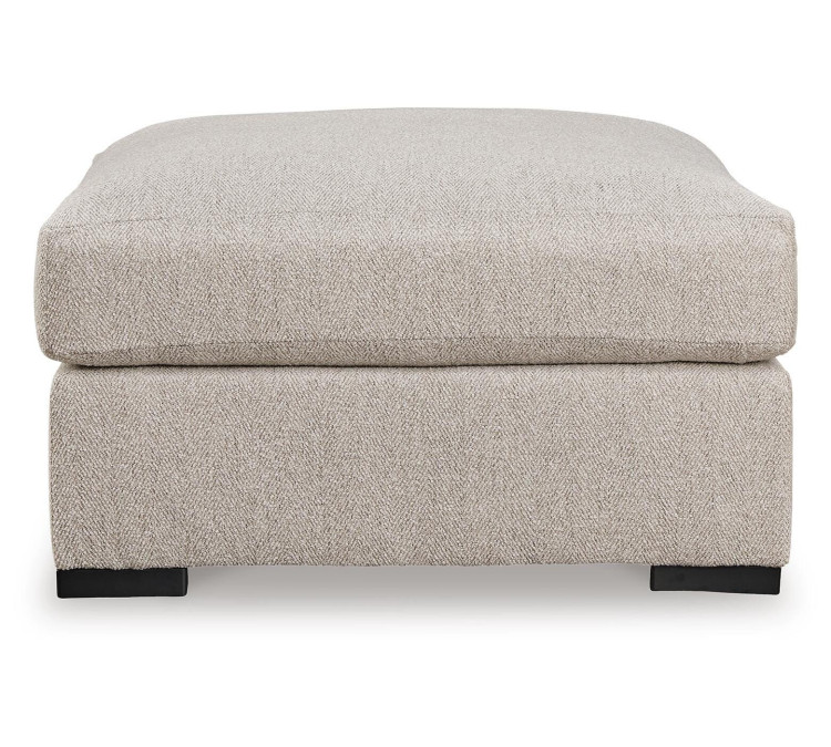 Ballyton Oversized Accent Ottoman - Sand