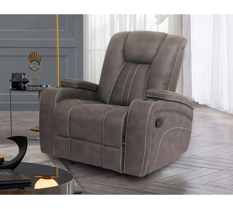 Marlow Recliner, Manual - Sand