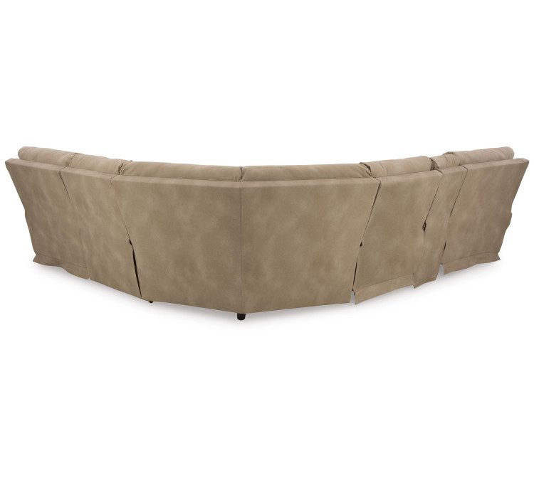 Next-Gen Durapella 6-Piece Power Reclining Sectional - Sand