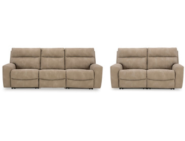 Next-Gen DuraPella Sofa and Loveseat - Sand