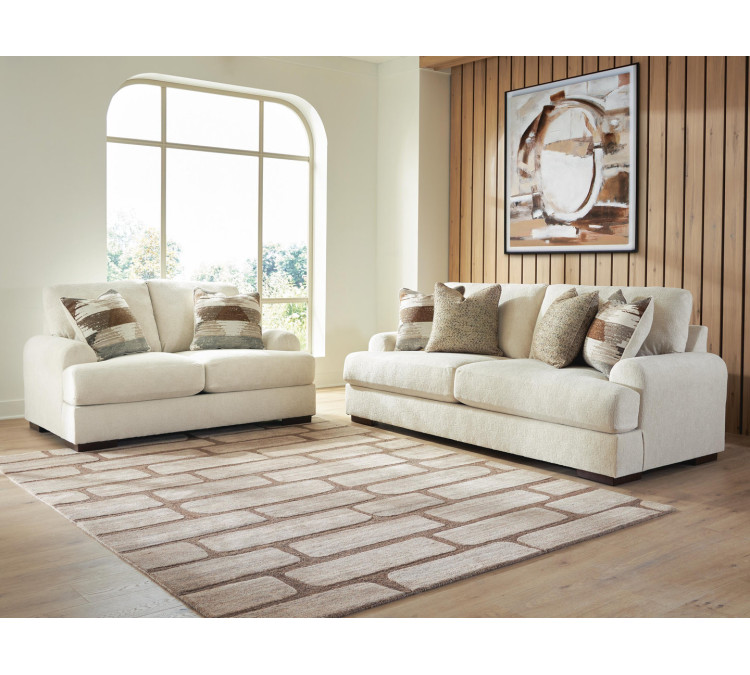Nolenburg Sofa and Loveseat - Sand