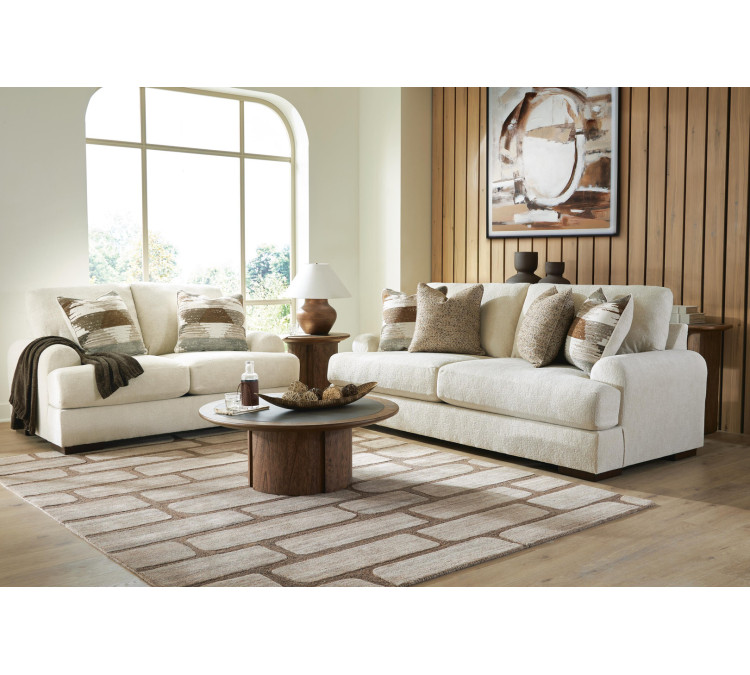Nolenburg Sofa and Loveseat - Sand