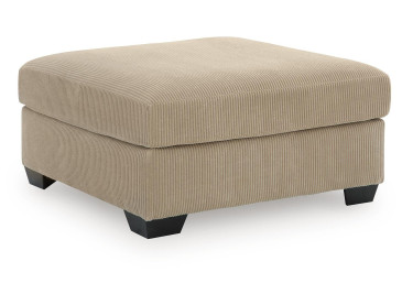 SimpleJoy Oversized Accent Ottoman - Sand