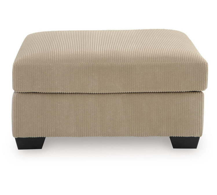 SimpleJoy Oversized Accent Ottoman - Sand