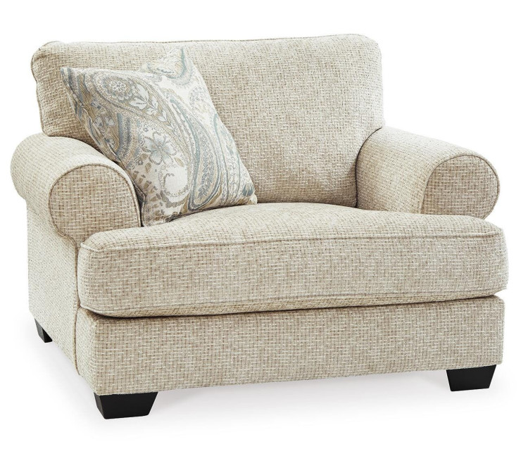 Monaghan Chair and Ottoman - Sandstone