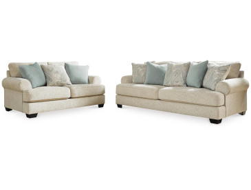 Monaghan Sofa and Loveseat - Sandstone