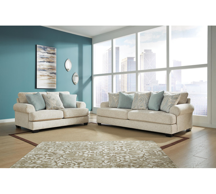 Monaghan Sofa and Loveseat - Sandstone