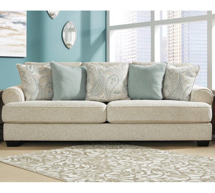 Monaghan Sofa and Loveseat - Sandstone