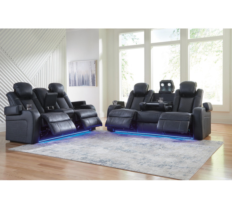 Fyne-Dyme Sofa and Loveseat - Sapphire
