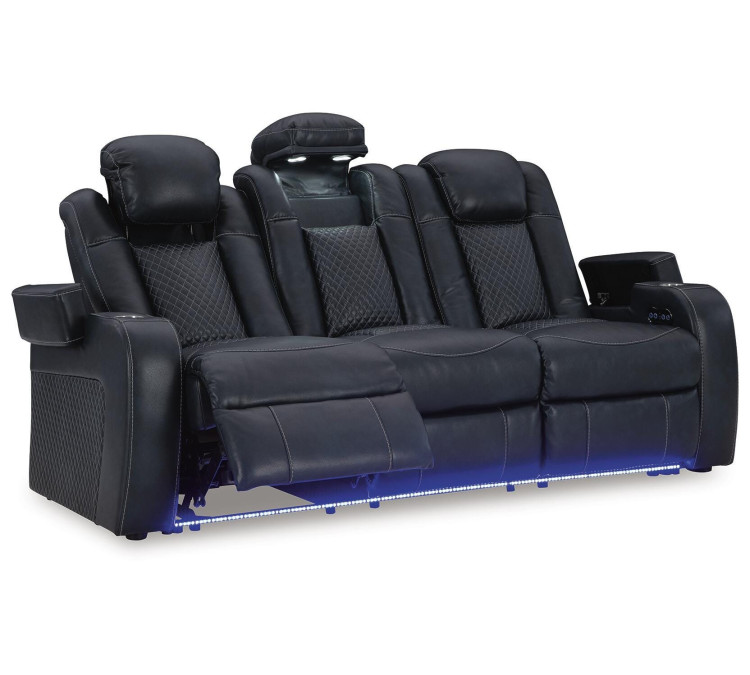 Fyne-Dyme Sofa, Loveseat and Recliner - Sapphire